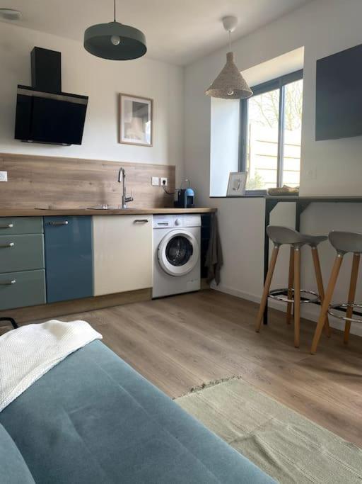 Entre Ville Et Campagne Appartement Cosy Avec Parking Et Terrasse Wood Coutiches ภายนอก รูปภาพ